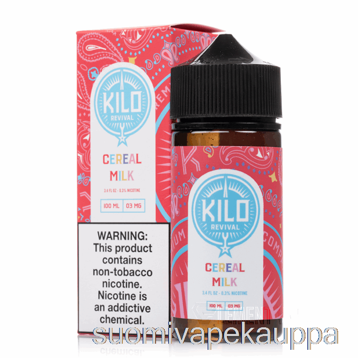 Vape Box Viljamaito - Kilo Revival - 100ml 0mg